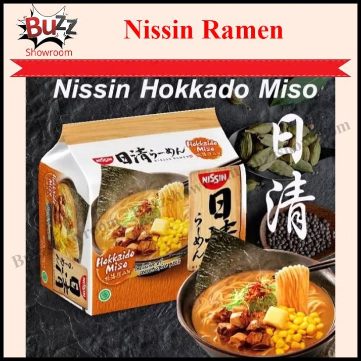 

Nissin Ramen Japanese Hokkaido Miso Pasta Mie Jepang Instant