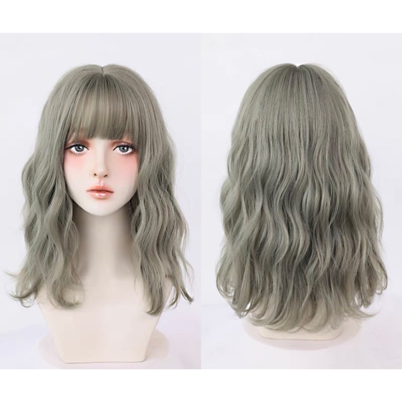 0318 full wig korean mermaid wave 40 cm