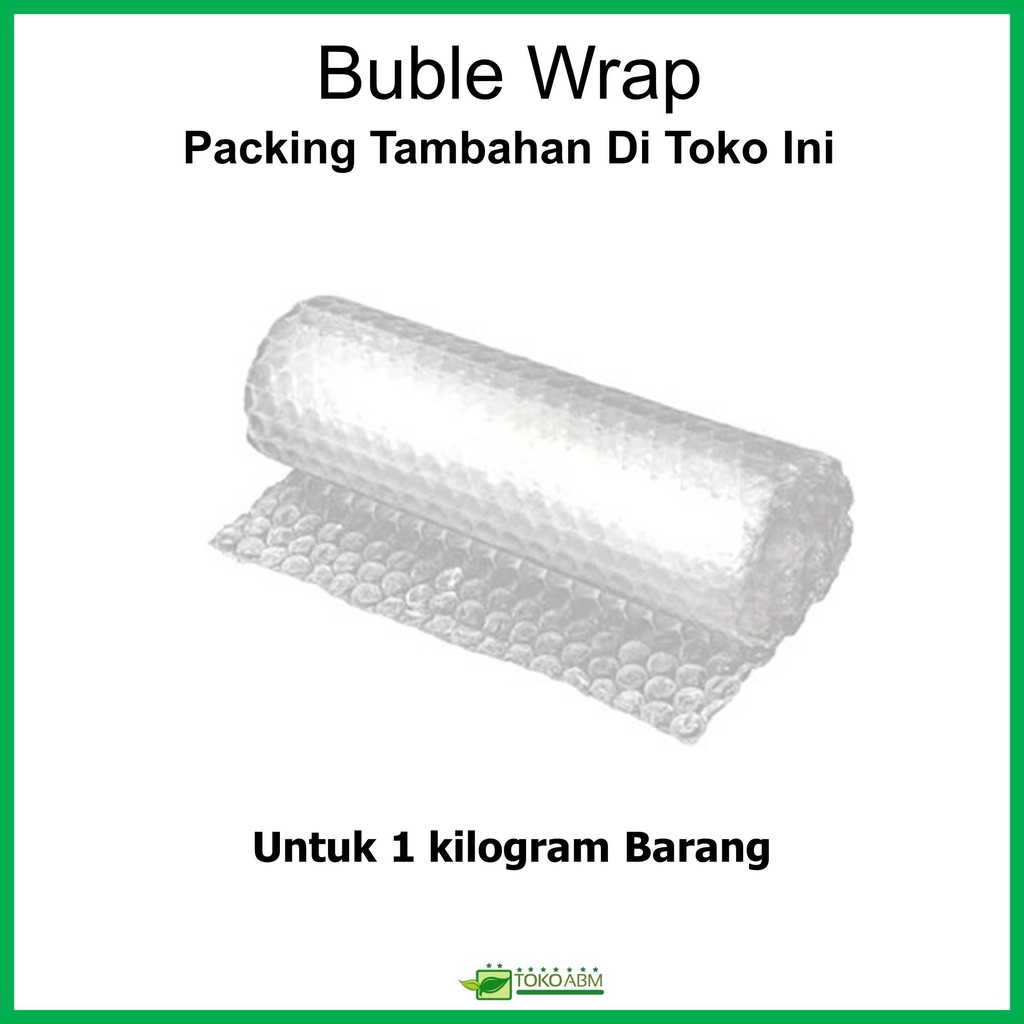 

Buble Wrap Packing Tambahan di Toko Ini