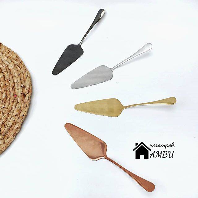 Cake server/ spatula cake/ spatula kue/ spatula pizza Shopee Indonesia