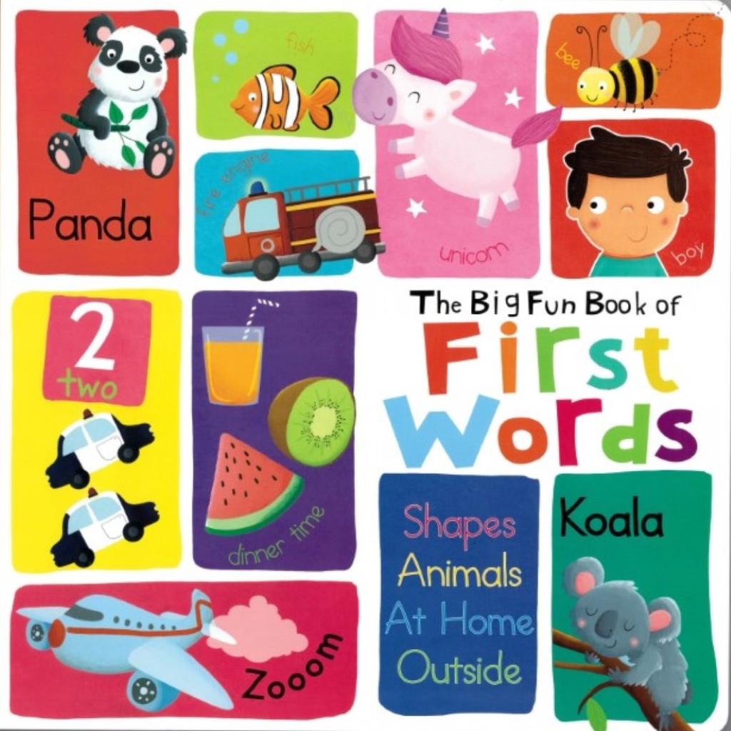 North Parade Publishing - Large First Word Books The Big Fun Book Of Frist Word
