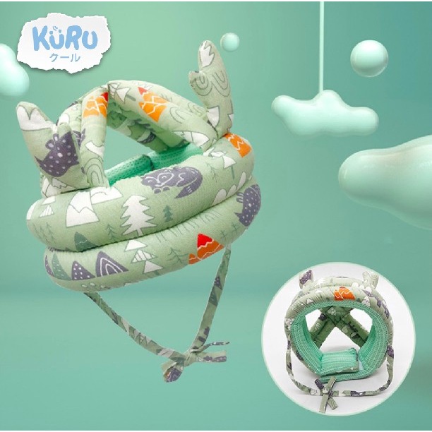 KURU Baby - Toddler Safety Hat / Helmet - Topi Pengaman Bayi &amp; Anak