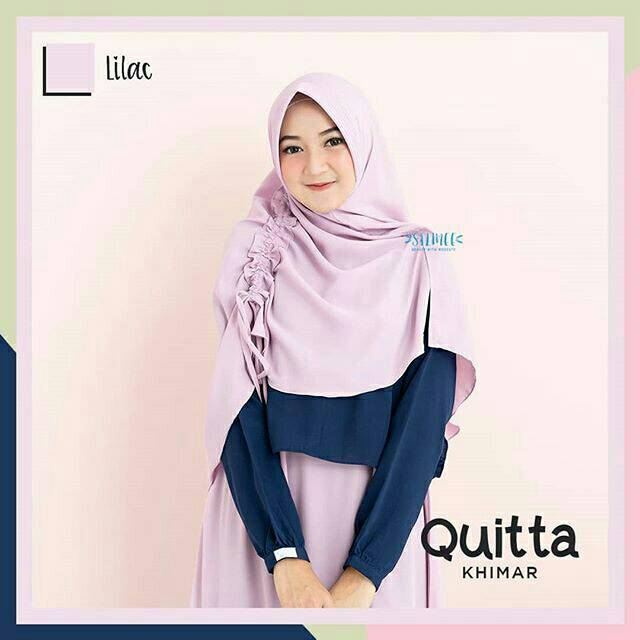 KHIMAR QUITTA Lilac by Silmee