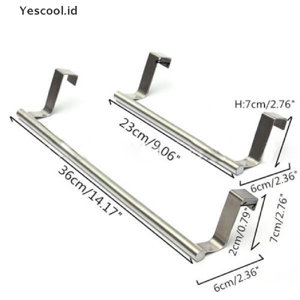Kait Gantungan Penyimpanan Handuk Syal Untuk Pintu Lemari Dapur Kamar Mandi