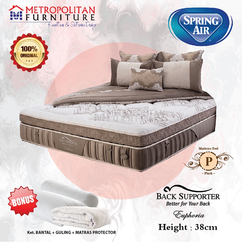 Kasur Springbed Spring Air Euphoria Plush / Spring bed matras