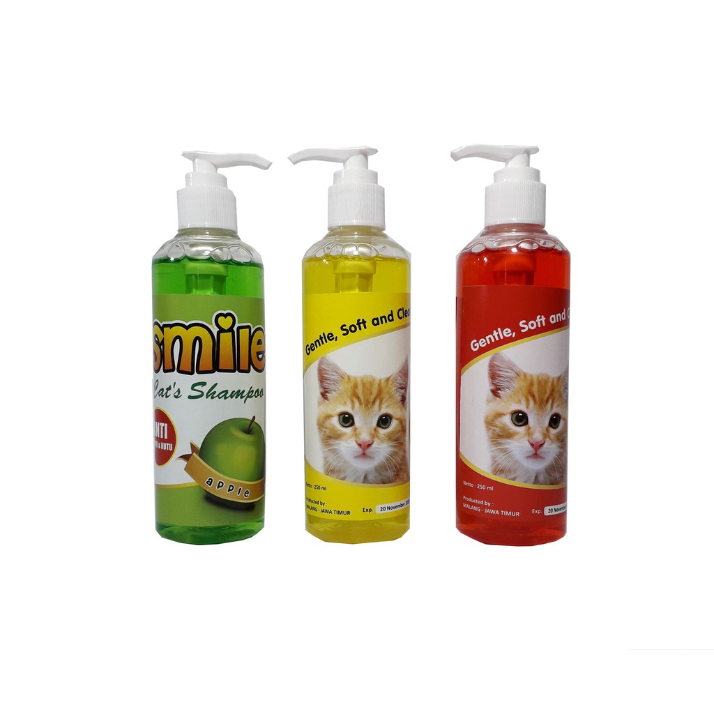 Shampo Untuk Kucing Merk SMILE Kemasan 250ml