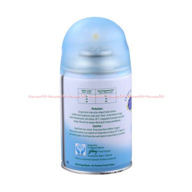 Stella Matic Fresh And  Clean Refill Pengharum Ruangan Otomatis Biru 225ml