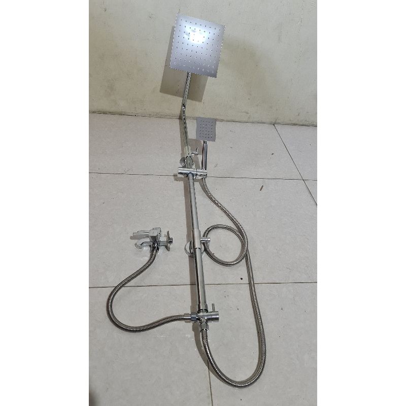 Paket shower tiang coulomn minimalis 996 + kran cabang minimalis PROMO TERMURAH