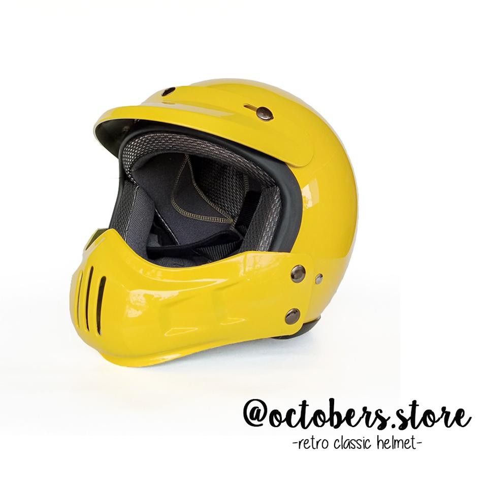 Bayar Dirumah ! HELM CAKIL MODULAR (HALF FACE / FULL FACE) - HELM RETRO - HELM BOGO