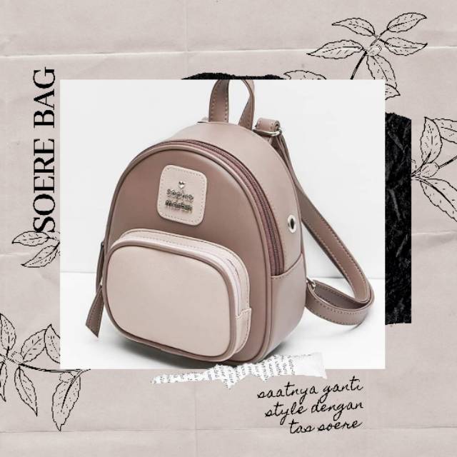 TAS RANSEL WANITA SOPHIE MARTIN PARIS SOERE