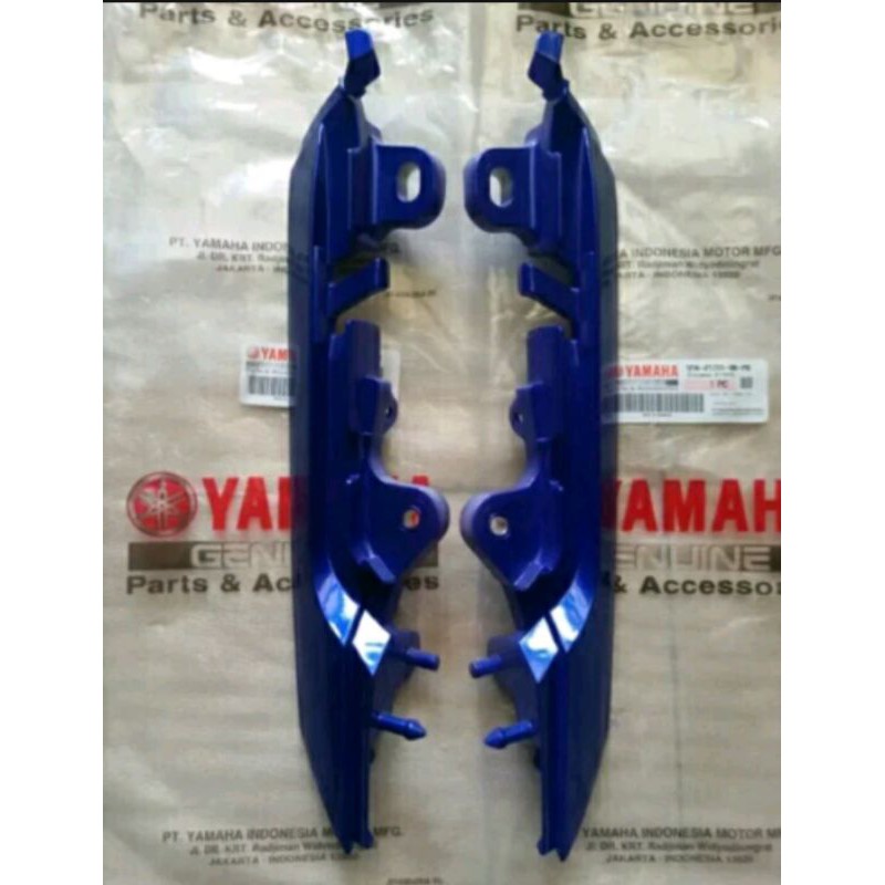 BEHEL JOK BODY BELAKANG BAGIAN BESINYA VIXION NEW NVL NVA BIRU ORIGINAL YGP