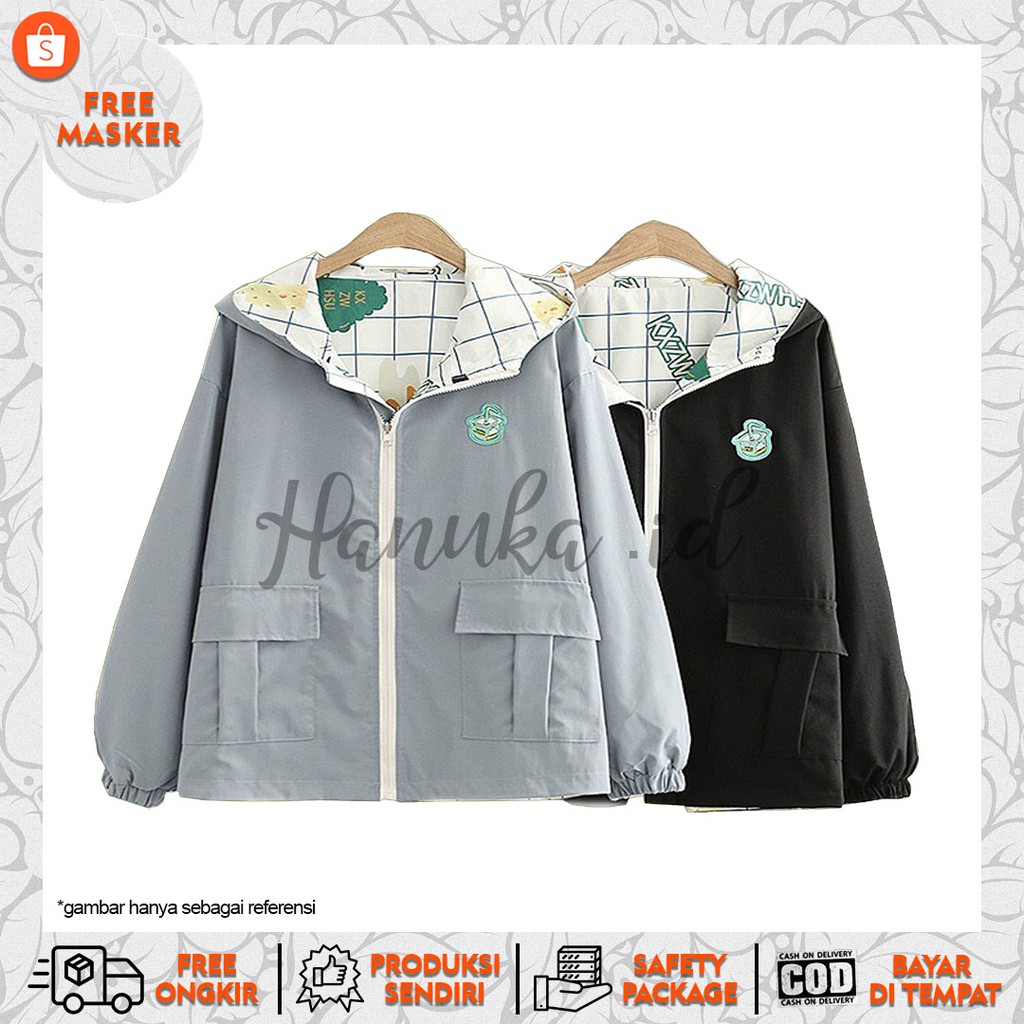 BISA COD | GRID 2 SIDE | JAKET | JAKET WANITA | JAKET CEWEK | HOODIE | KEMEJA | BLOUSE | JACKET