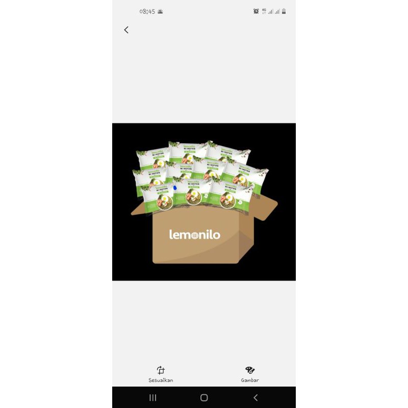 

mie Lemonilo gratis sanitezer & piring