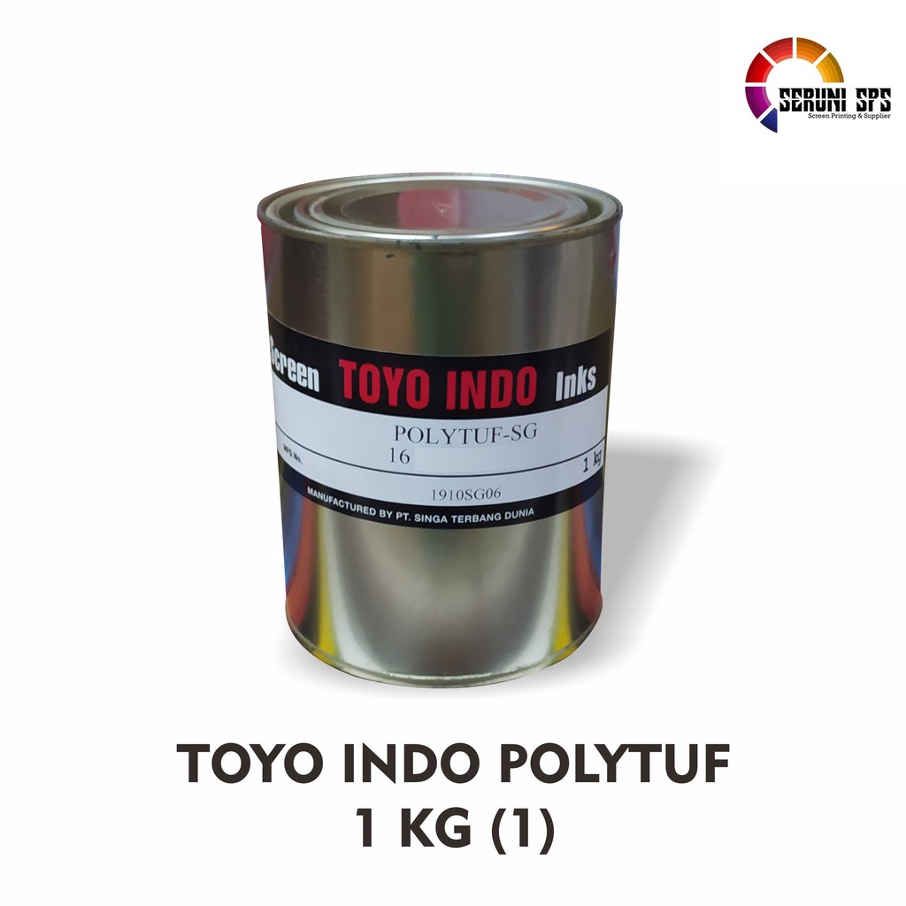 Toyo Indo Polytuf, Cat / Tinta / Sablon - 1 kg ( Seri Warna 1 )