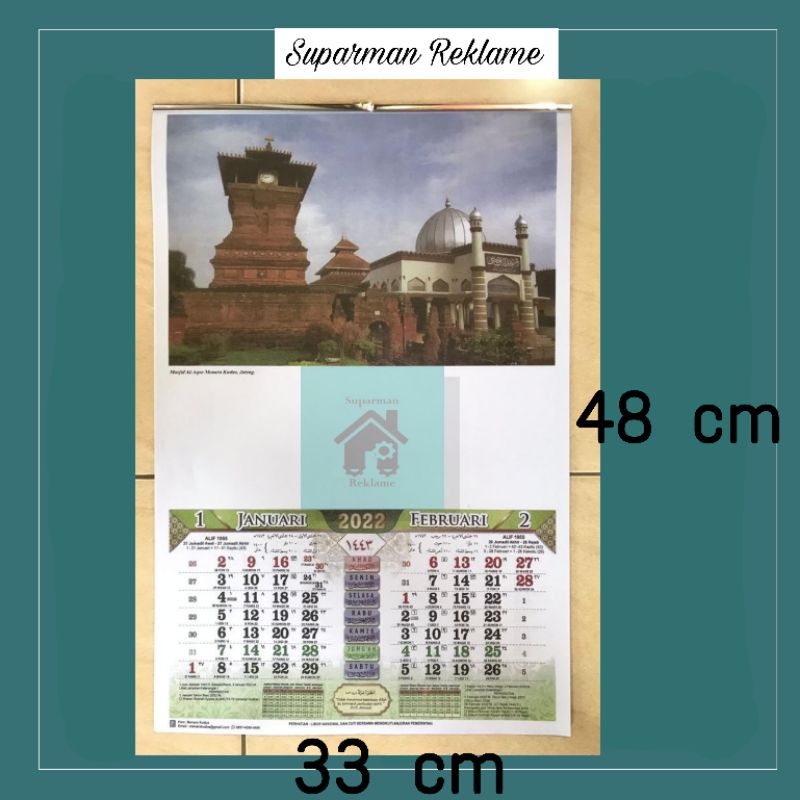

Kalender 2022 Kudus (33x48)