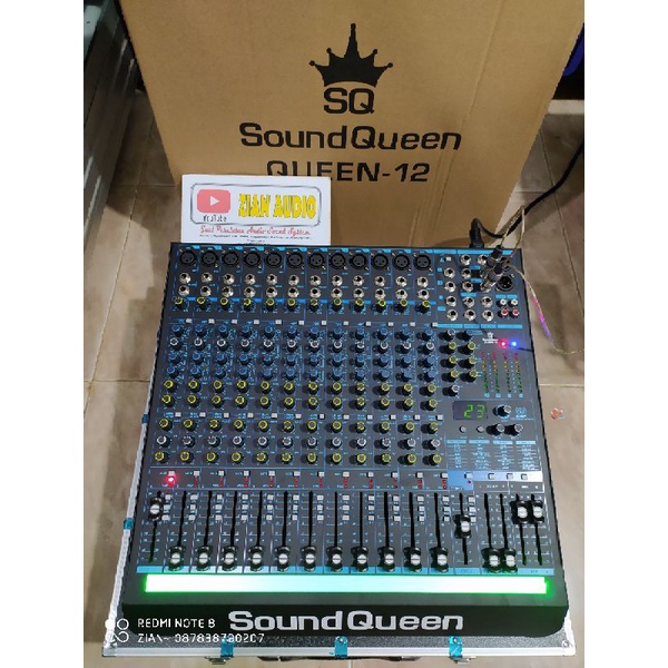 Promo Mixer Soundqueen QUEEN 12 original(zian audio)