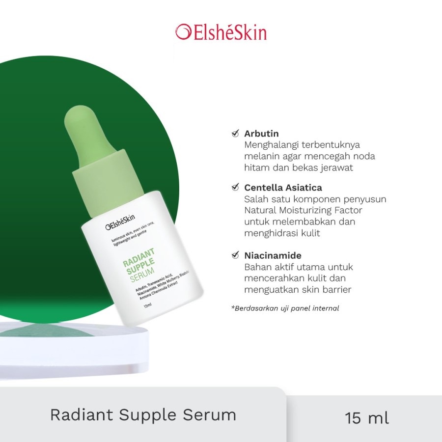 ★ BB ★ Elsheskin Radiant Supple Serum 30ml - 15ml
