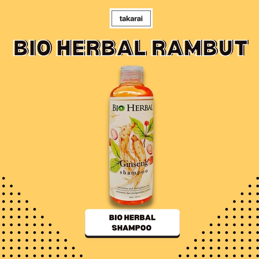 [COD] Shampo Penumbuh Rambut Pencegah Mengobati Rontok dalam 2 Minggu | Bio Herbal BPOM