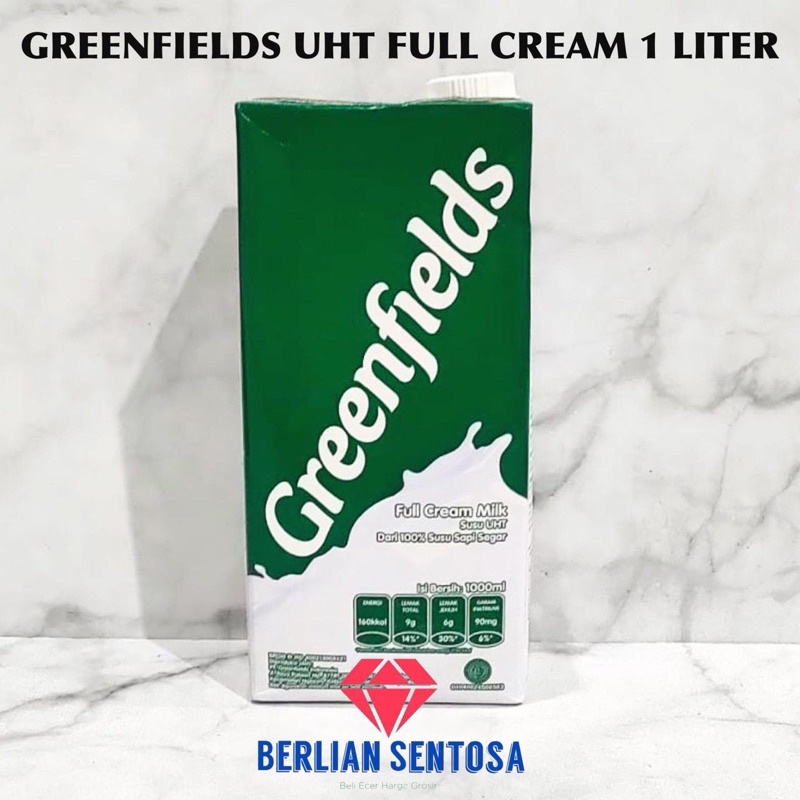 

susu UHT greenfield 1 liter PCS