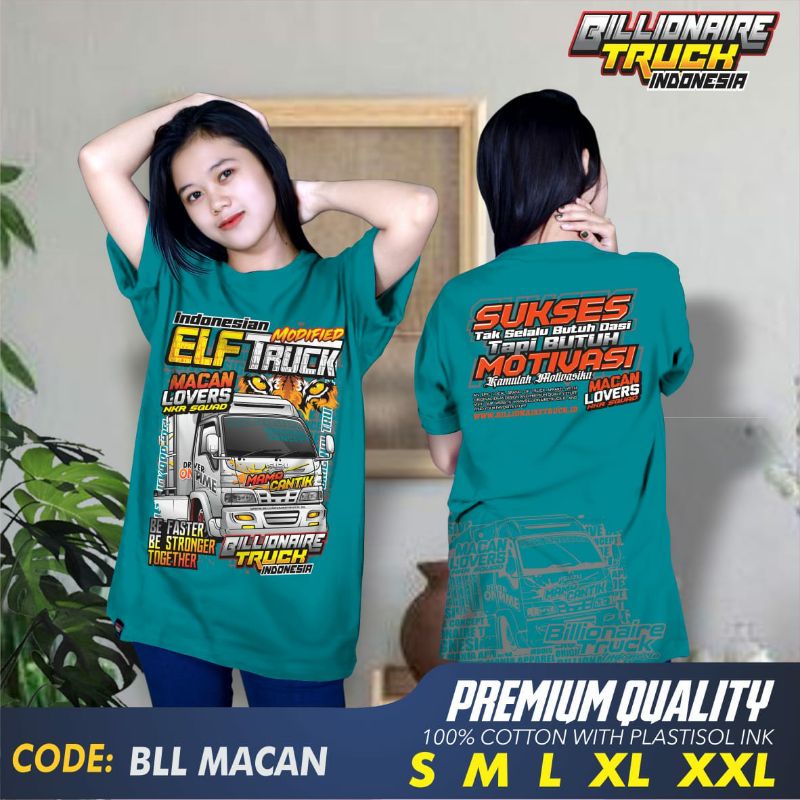 Jual Cod Kaos Truk Mbois Elf Macan Original Kaos Pria Wanita