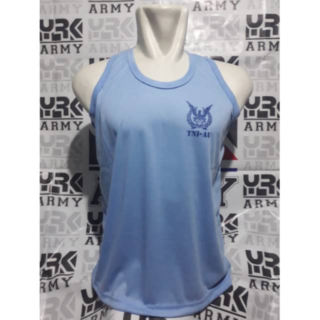 Kaos singlet tni au kaos dalem tni au