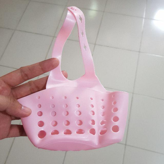 Tempat Spons Cucian Piring/ Gantungan Silikon Spons Cuci Piring /sponge Holder/mini Basket Organizer