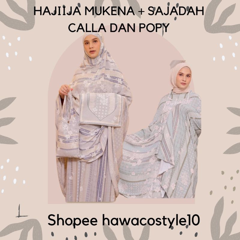 READY (BUKAN PO) HAJIJAH PRAYER SET DIARIO X DWHANDAA CALLA DAN POPY