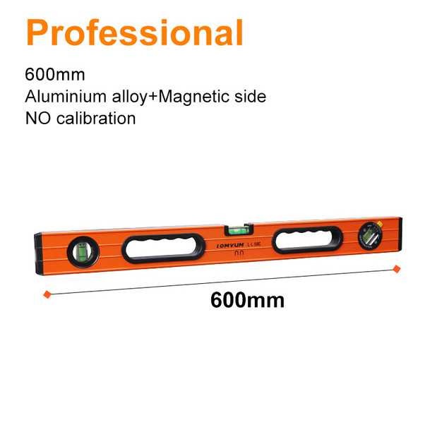 

Lomvum Spirit Level Bubble Magnetic 600mm - WX-98