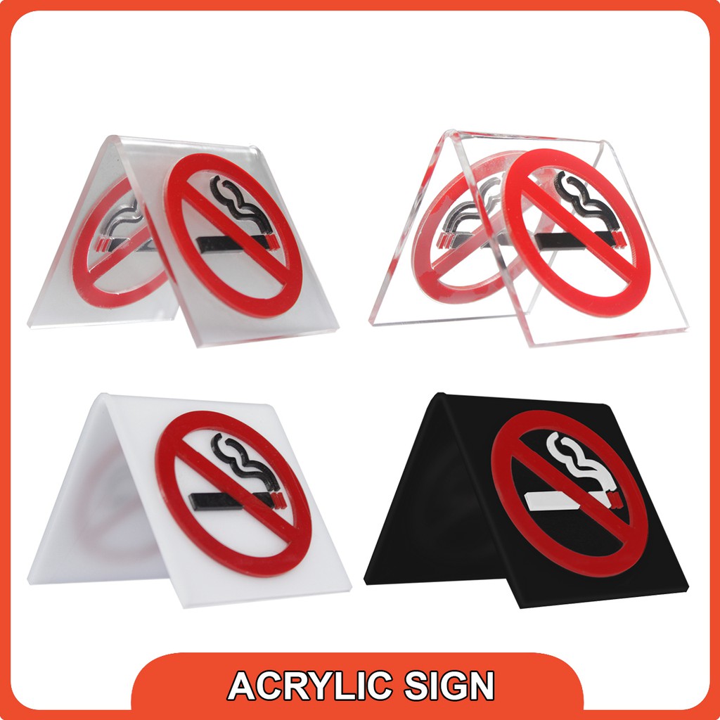 

Tanda Dilarang Merokok Model Taruh - No Smoking Sign