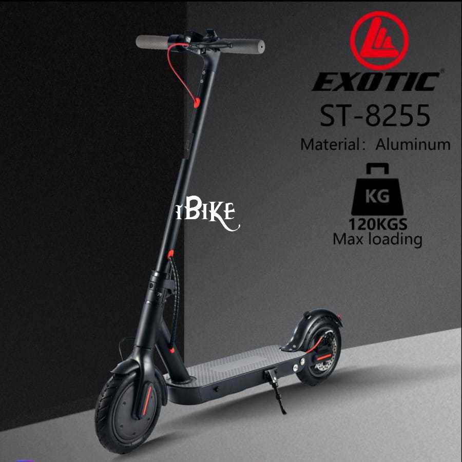 SKUTER LISTRIK , SCOOTER ELECTRIC EXOTIC ST-8255 TERBARU , scooter listrik murah