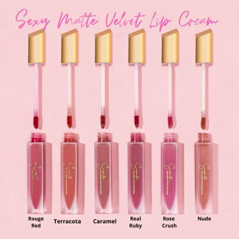 [BPOM] Sasmita Sexy Matte Velvet Lip cream