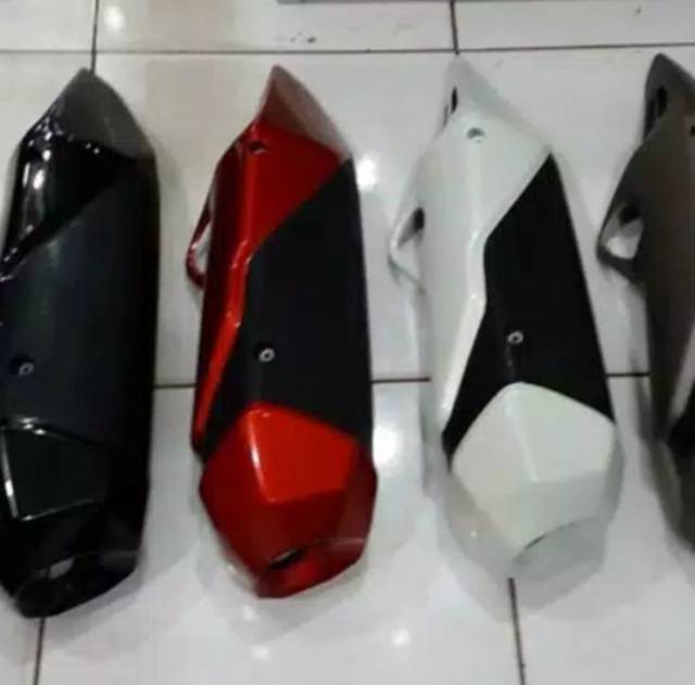 Aksesoris NMAX Cover Tutup Muffler Knalpot NMAX ABS