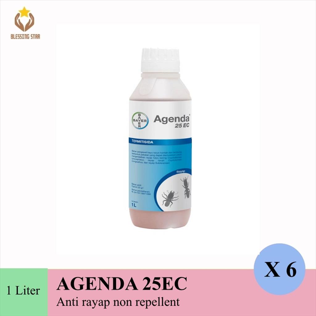 PAKET agenda 1Liter X6 anti  rayap