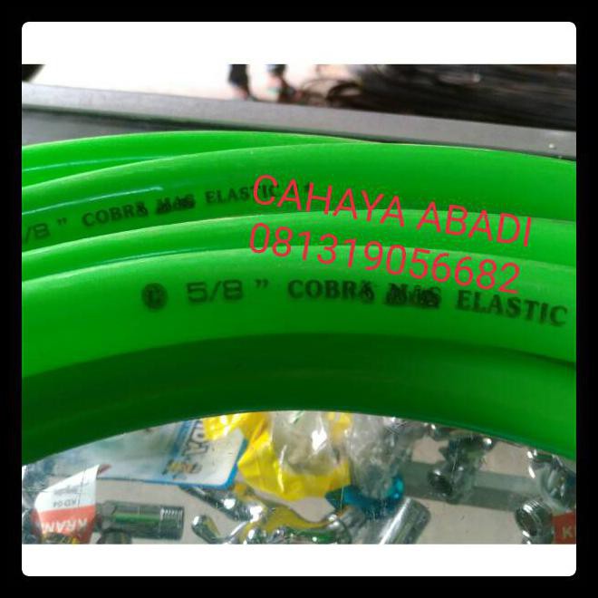 EKSKLUSIF SELANG AIR ELASTIS COBRA MAS 5/8
