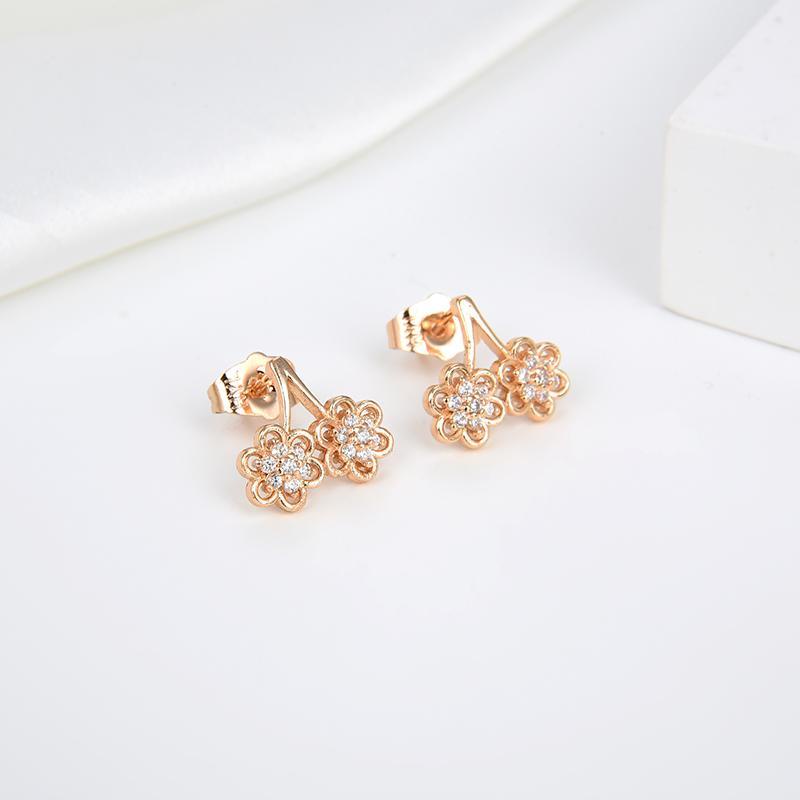 Anting Titanium Motif Batu Bata HYL JEWELRY Model 94E