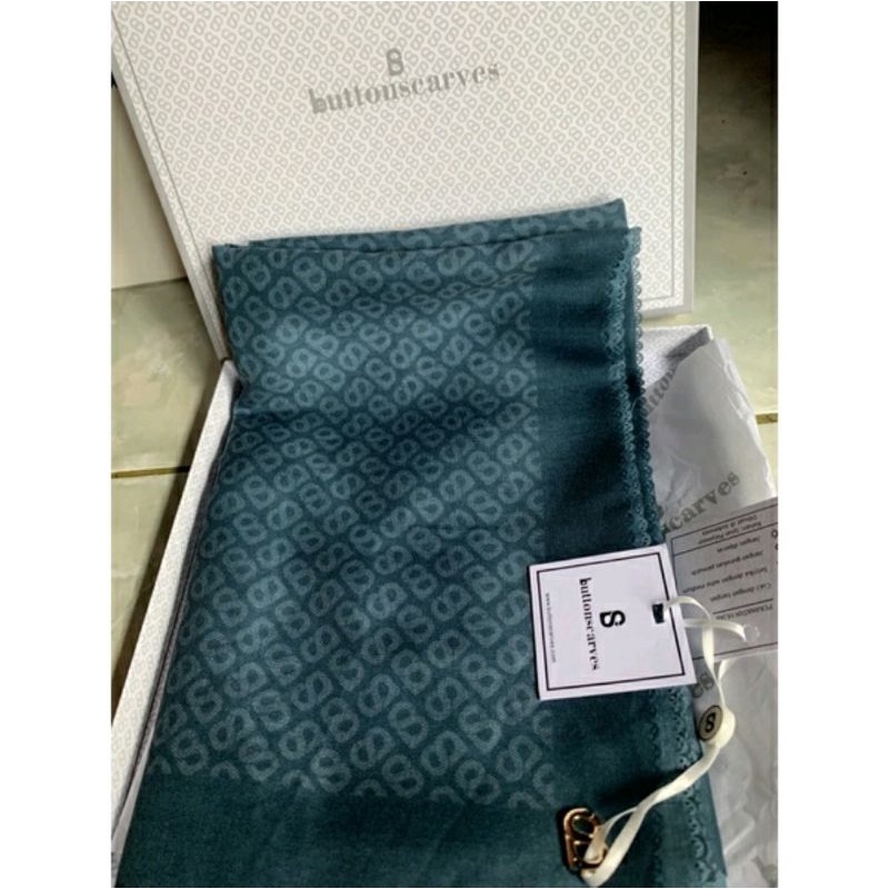 Tapis Buttonscarves TEAL