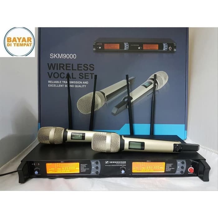 Sennheiser Mic Wireles SKM-9000 gold 4 Antena Multi Channel Koper