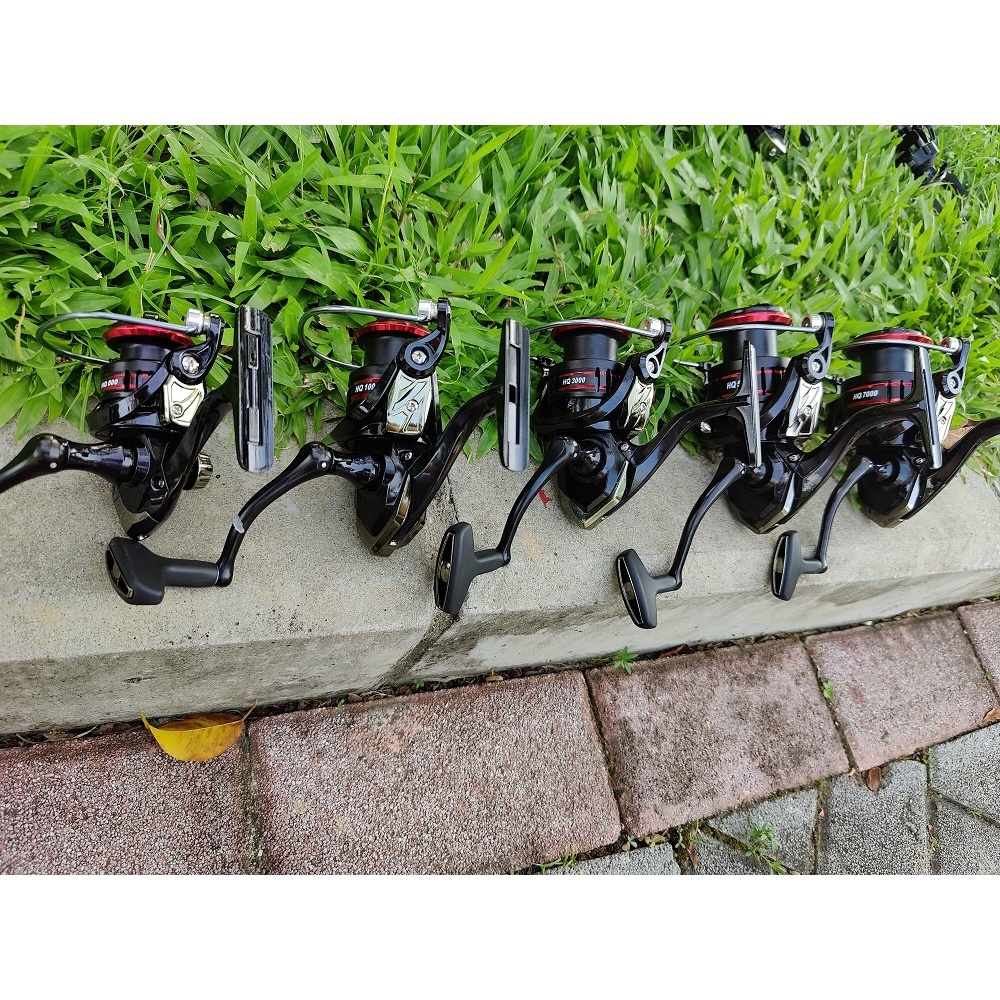 reel pancing murah 18kg max drag besi Spinning reel CNC  Aluminium fishing reel Rasio Gigi 5.2:1