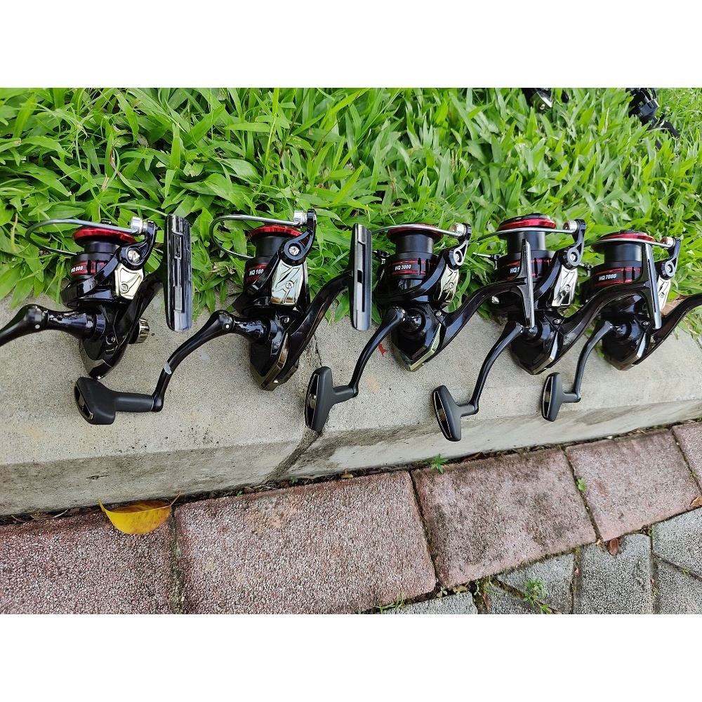 reel pancing murah 18kg max drag besi Spinning reel CNC  Aluminium fishing reel Rasio Gigi 5.2:1