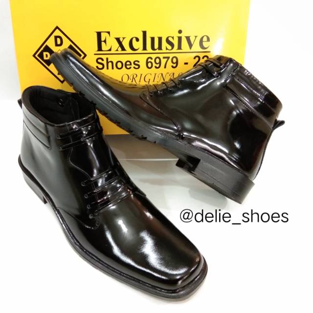 Sepatu Pdh Pria Exclusive kulit asli kilap