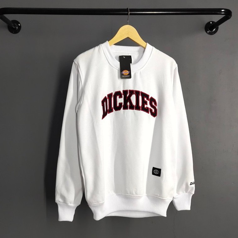 CREWNECK DICKIES FONT BORDIR FLECCE FULL TAG ORIGINAL DICKIES