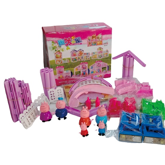 Mainan Action Figure Model Anime Peppa Pig Type F &amp; Type G