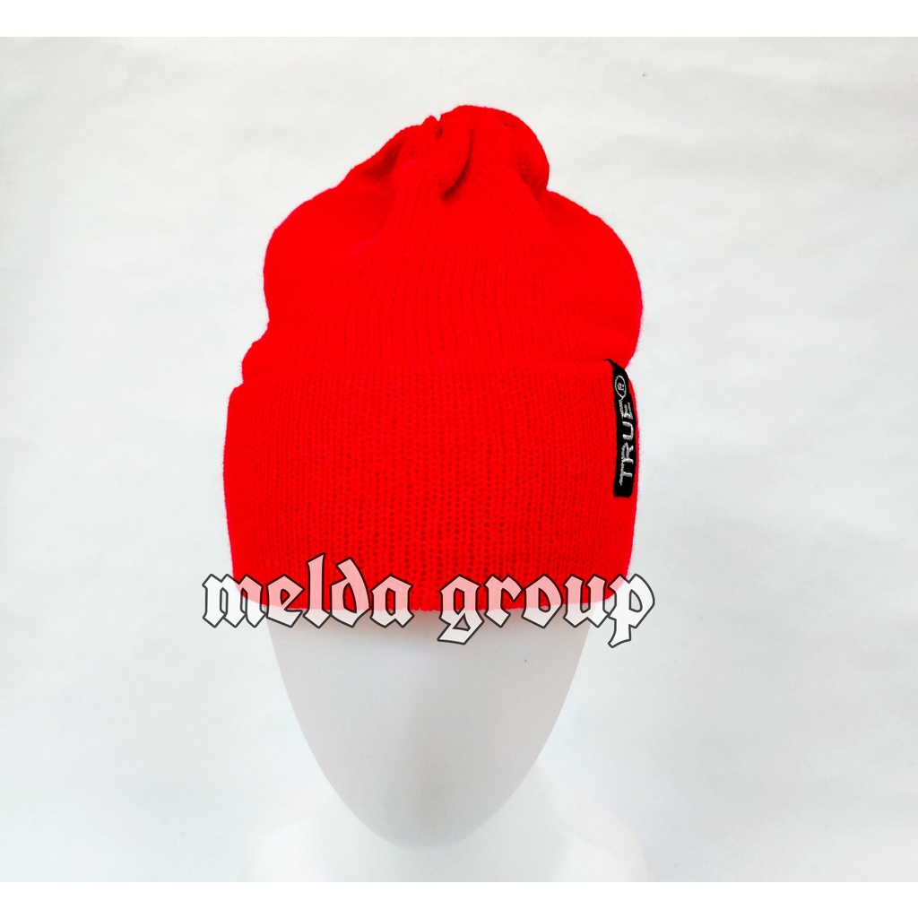 Kupluk Rajut True Fashion Casual Winter Outdoor Beanie Hat Casual True Dewasa Pria Wanita Unisex