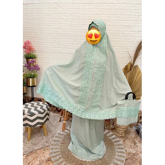 Mukena Fatimah ORIGINAL MEWAH
