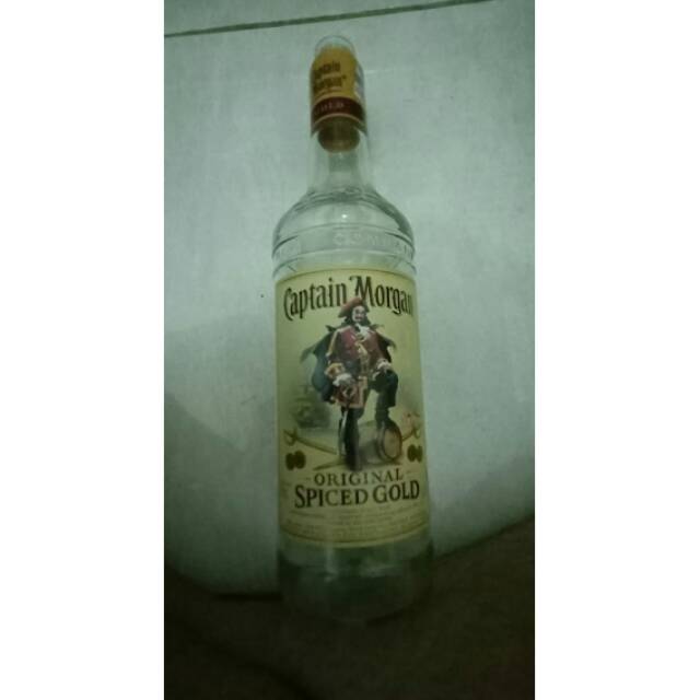 botol bekas " morgan"