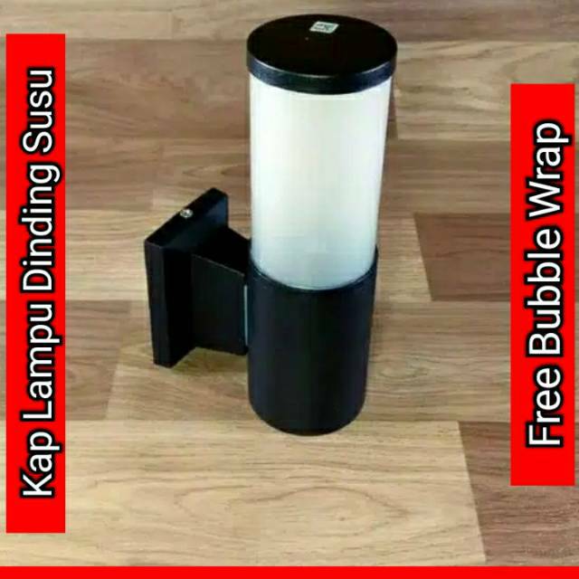 Lampu Dinding Tempel Hias Teras Pilar Taman Outdoor Minimalis Model Susu Dop