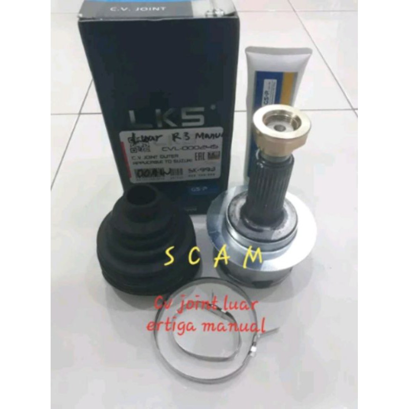 cv joint luar as roda depan luar ertiga manual