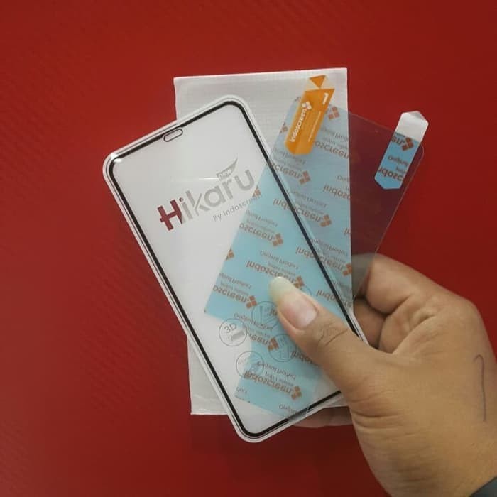 Tempered Glass Hikaru Full Cover Iphone 11 PRO MAX Depan Belakang