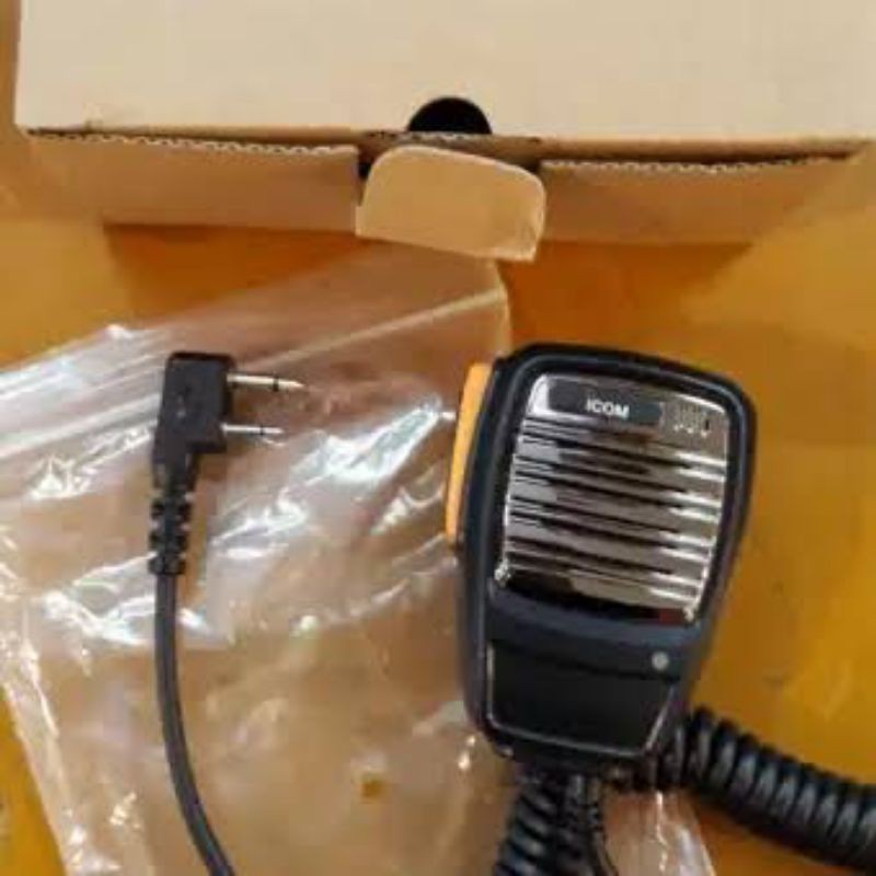 extra mic icom dan alinco colokan samping