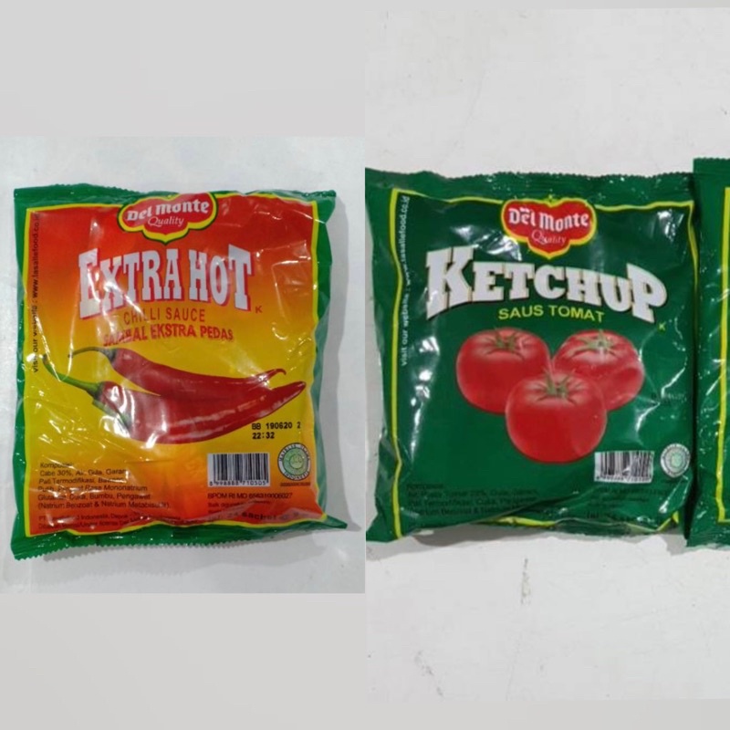 

DELMONTE Saus Sambal dan Tomat Sachet 9gr